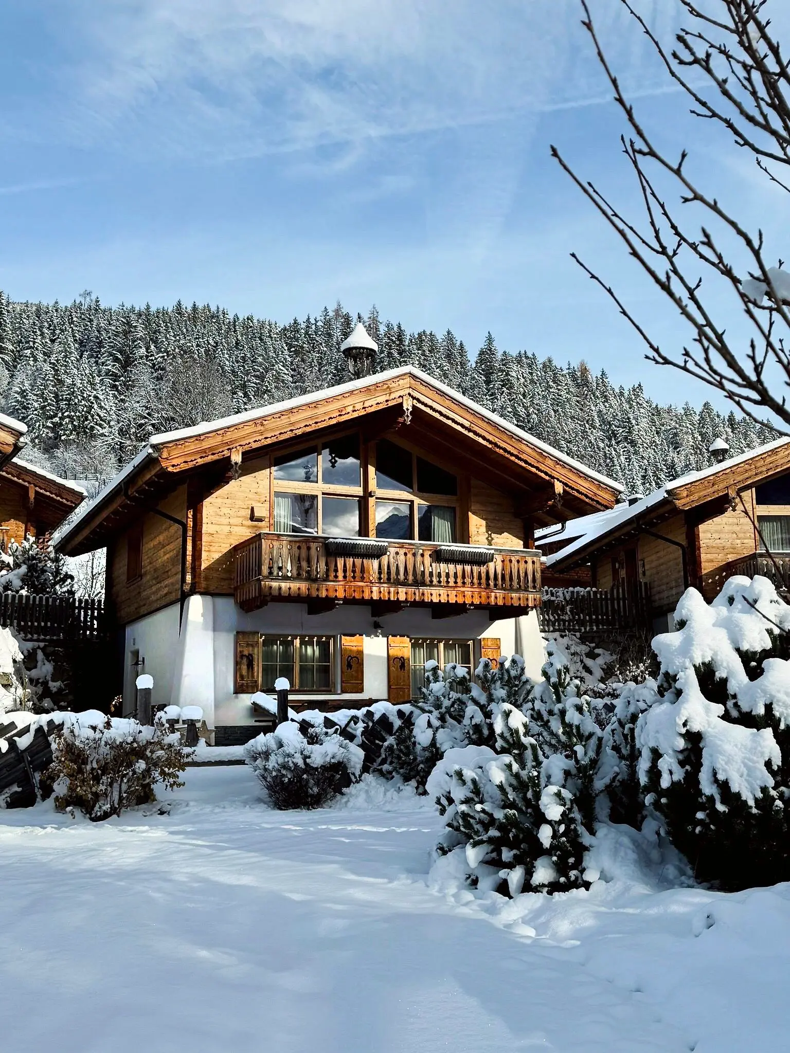 Chalet mieten Neukirchen am Großvenediger — AlpenPura Boutique Chalets im Winter