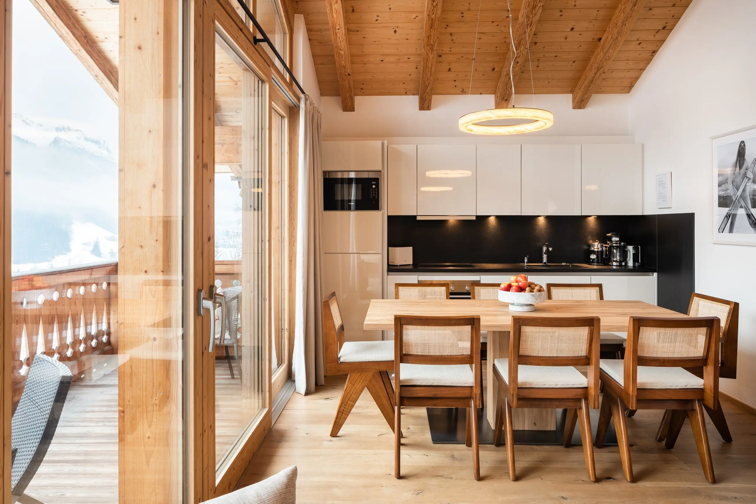 Kitchen and dining